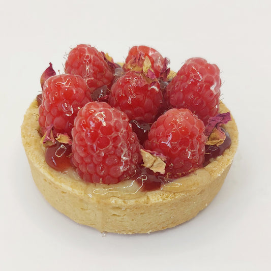 Raspberry & Vanilla Tart