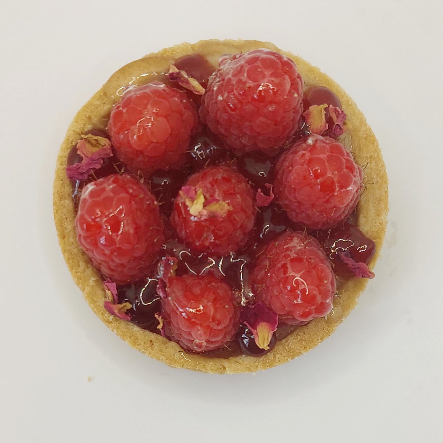 Raspberry & Vanilla Tart