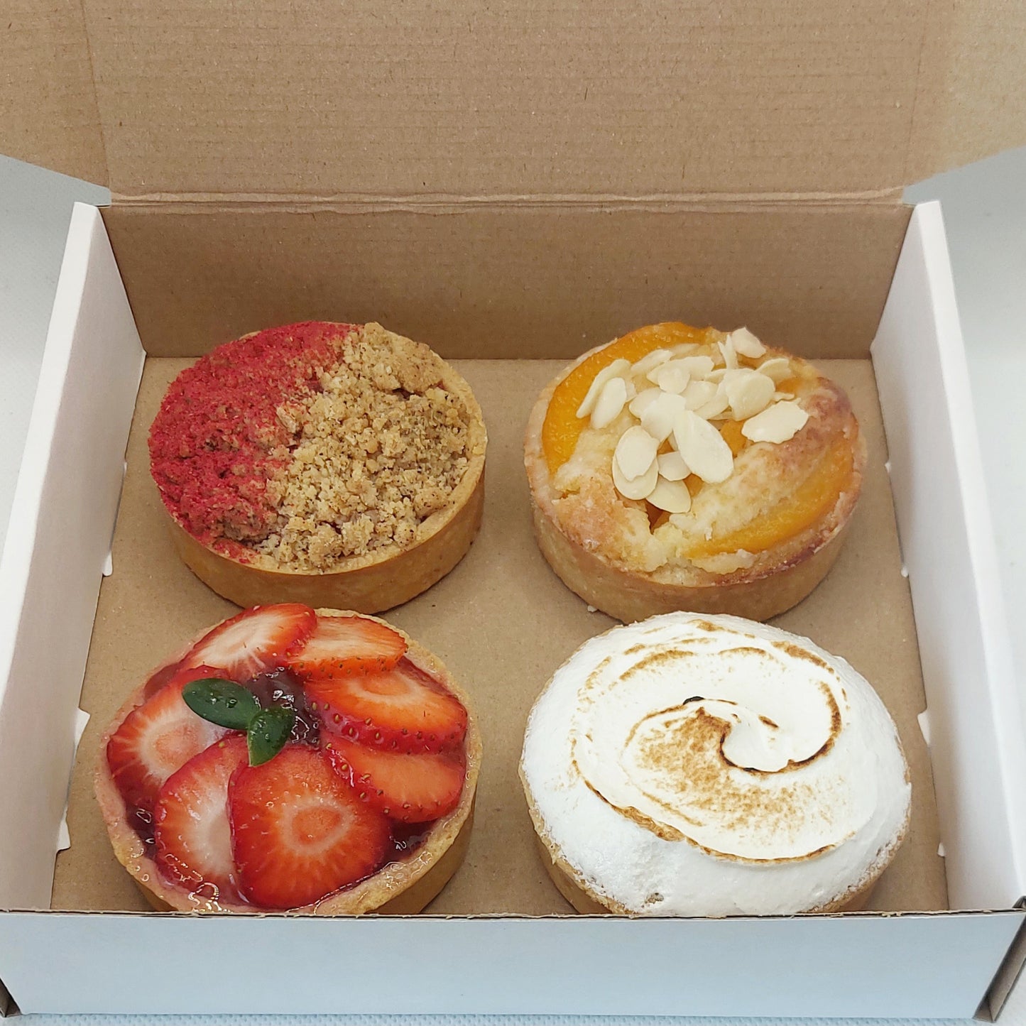 Mixed box of tarts