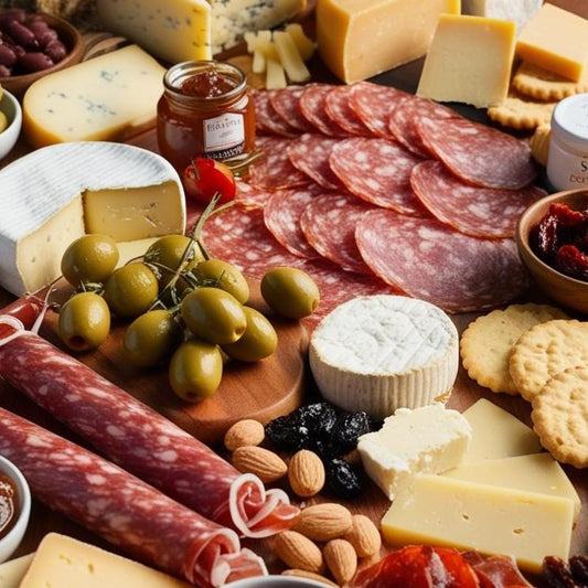 Cheese & Charcuterie Platter  (Serves 8-10 guests depending on portion size)