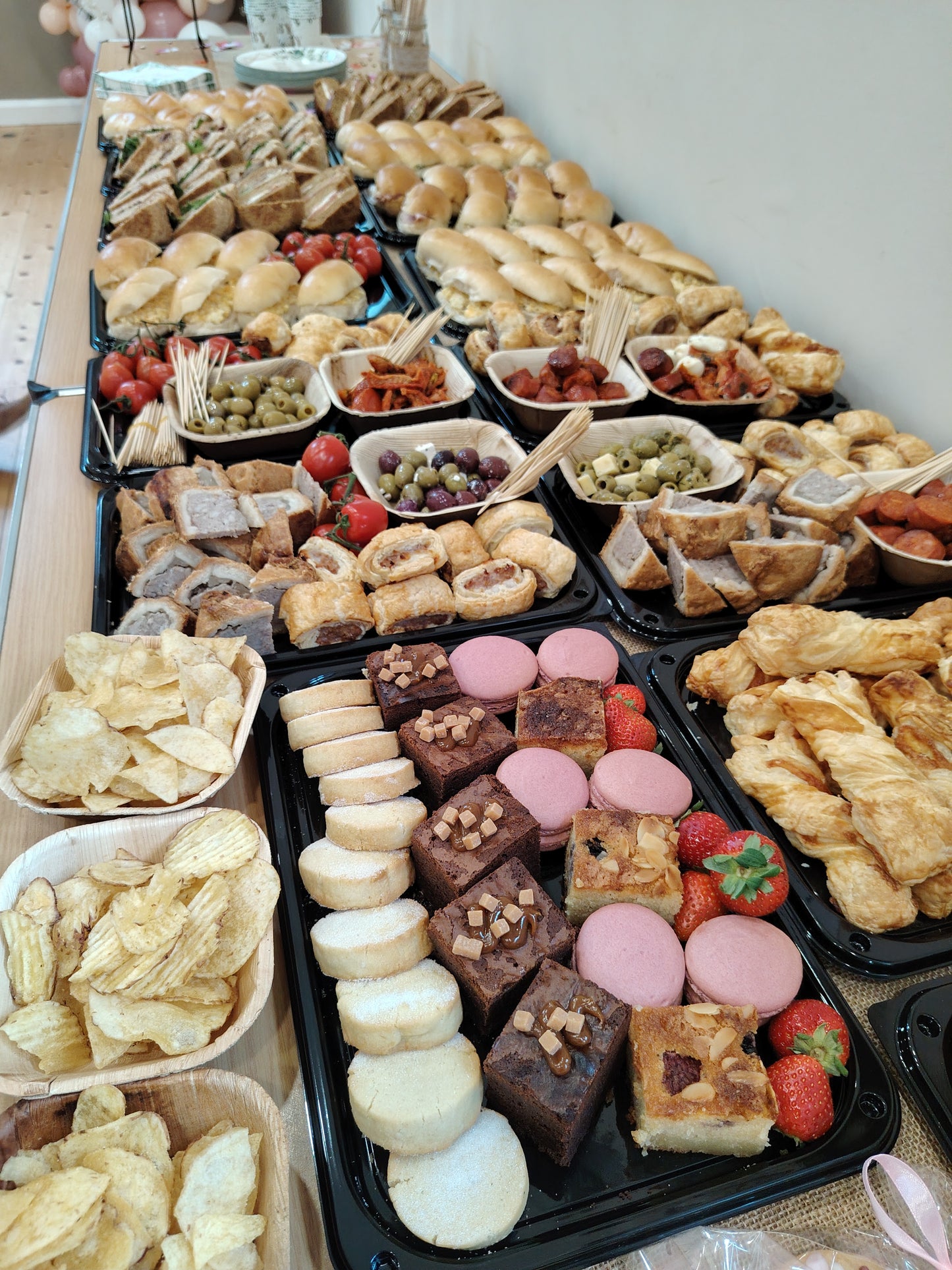 Classic cold buffet (from £12.50 per head min 10 people)